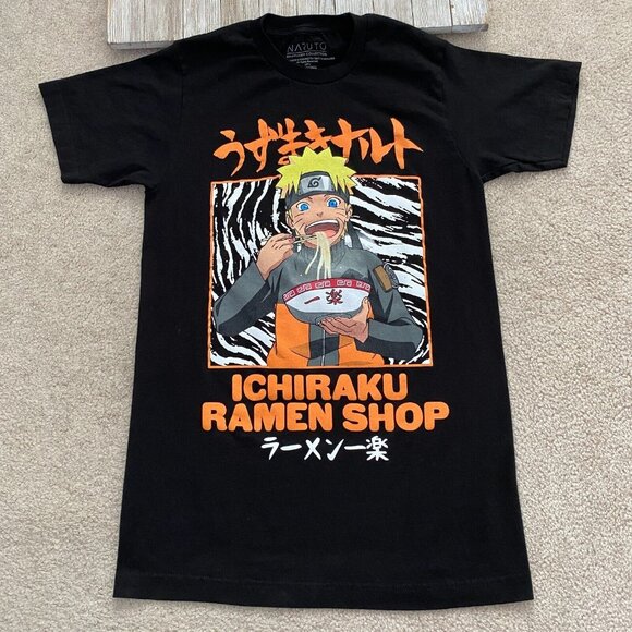 Naruto Shippuden Collection Ichiraku Ramen Shop T-Shirt Mens S (34/36) Anime - Picture 1 of 12